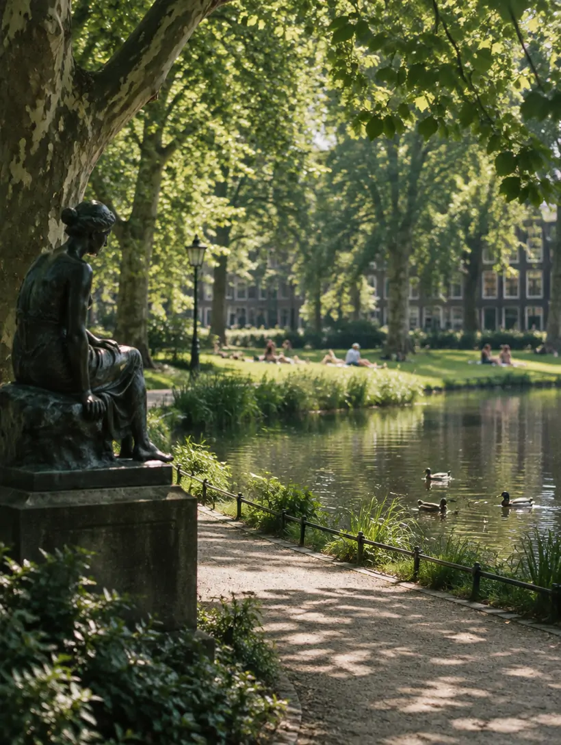 Oosterpark, outdoors in Oost, Amsterdam